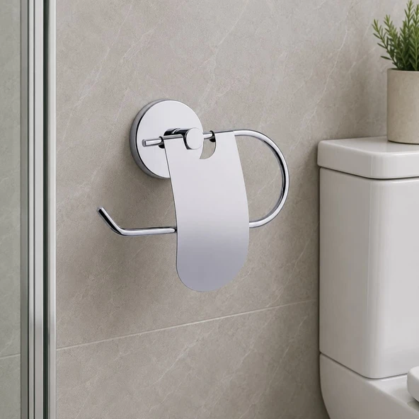 Küçük Kapaklı Wc Kağıtlık Liberella - Resim 3