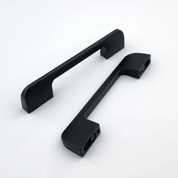 Marelli VENTO BLACK siyah 96 mm mobilya dolap kulbu - Resim 8