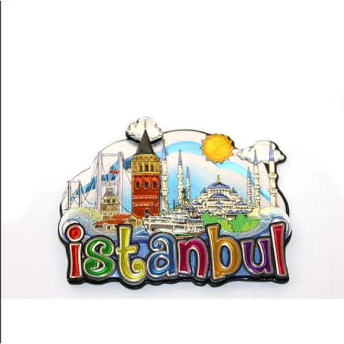 İstanbul Temalı Silikon Buzdolapı Süsü Magnet ürün görseli 1