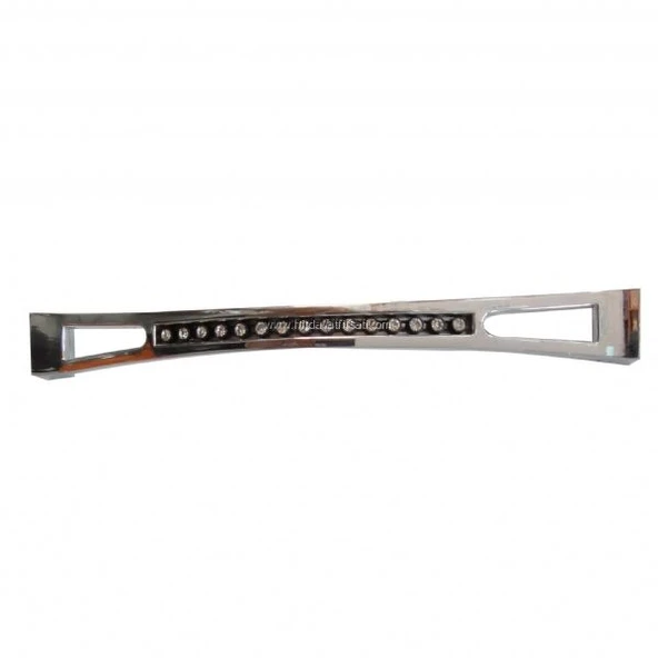 Serio köprü taşlı 160 mm krom mobilya dolap kulbu kulp ürün görseli 1