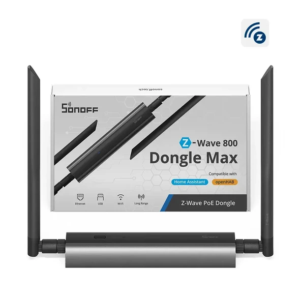 SONOFF Z-Wave 800 PoE Dongle Max | Dongle-MZG23 ürün görseli 1