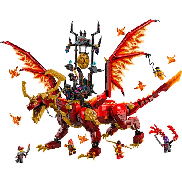 Lego 71822 Ninjago Hareket Kaynak Ejderhası - Resim 3