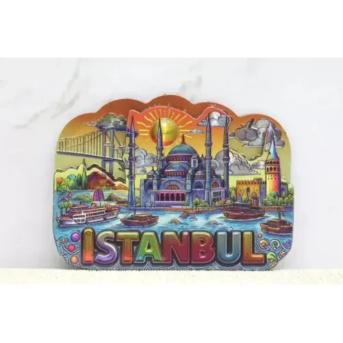 İstanbul Temalı Silikon Buzdolapı Süsü Magnet ürün görseli 1