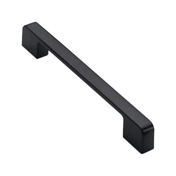 Marelli NERO BLACK siyah 192 mm mobilya dolap kulbu - Resim 3