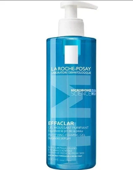 La Roche Posay Effaclar Gel - Yağlı Ciltler Için Temizleyici Jel 400ML ürün görseli 1