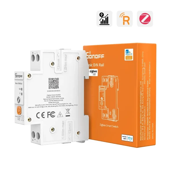 SONOFF 32A Zigbee Akıllı Sigorta | BASIC-ZB1GSP ürün görseli 1
