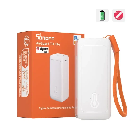 SONOFF AirGuard Lite Zigbee Sıcaklık ve Nem Sensörü | SNZB-02B ürün görseli 1