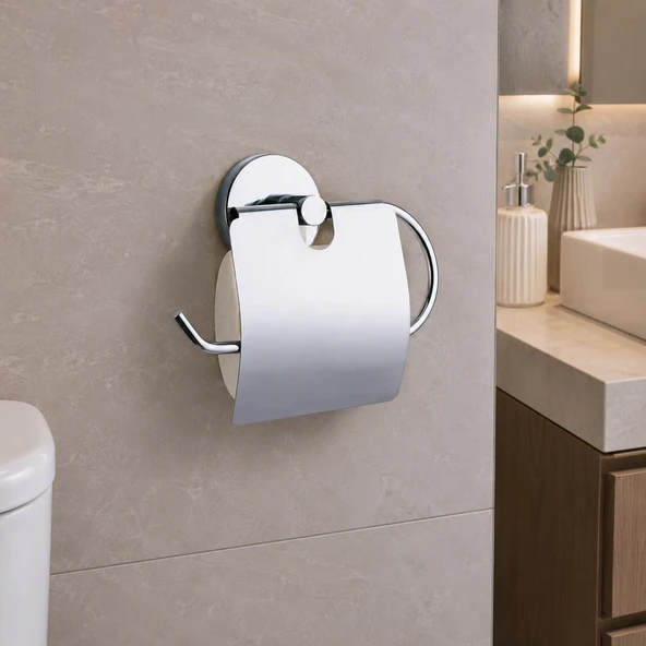 Kapaklı Wc Kağıtlık Liberella - Resim 2