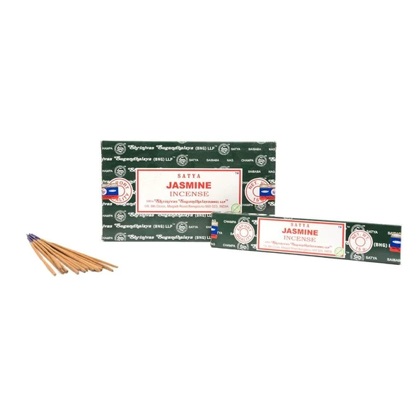Satya Jasmine Yasemin Kokulu Çubuk Tütsü - 15 gr Masala Serisi ürün görseli 1