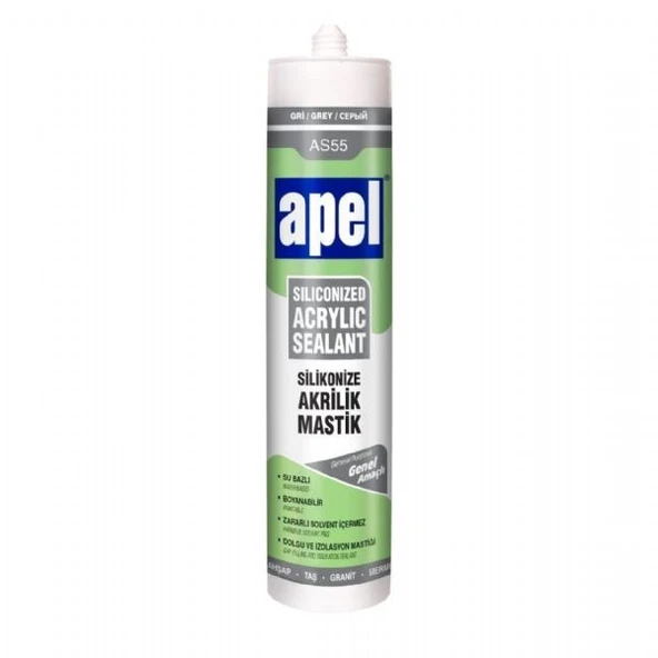 Apel 550 gr Beyaz silikonize acrilik mastik ürün görseli 1