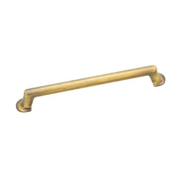 Lagos 1.kalite zamak 160 mm antik sarı eskitme rengi kalın ve kaliteli kulp ürün görseli 1