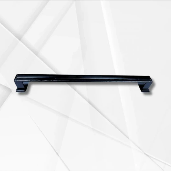Marelli BELLO BLACK siyah 192 mm mobilya dolap kulbu ürün görseli 1
