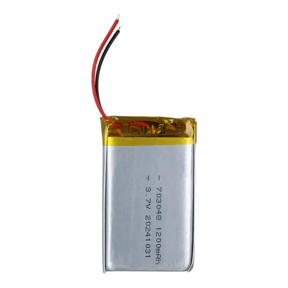 Powermaster 703048 3.7 Volt 1200 Mah Lityum Polimer Pil ürün görseli 1