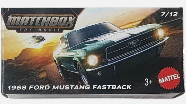 Matchbox The Movie 1968 Ford Mustang Fastback ürün görseli 1