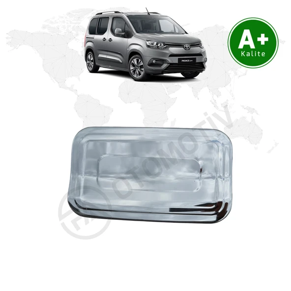 Toyota Proace City Krom Depo Kapağı Kaplaması 2019 Model ve Sonrası ürün görseli 1