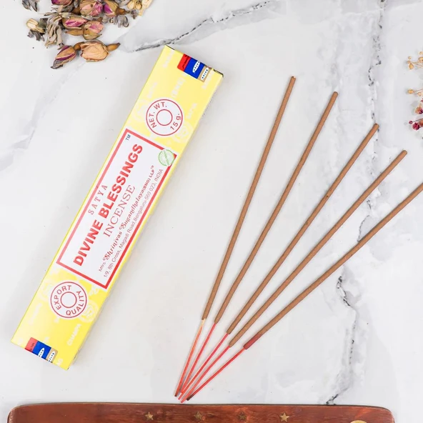 Satya Divine Blessings Kutsal Dualar Çubuk Tütsü - 15 gr Masala Serisi ürün görseli 1