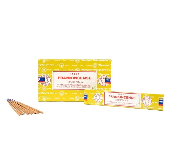 Satya Frankincense Günlük Ağacı Çubuk Tütsü - 15 gr Masala Serisi ürün görseli 1