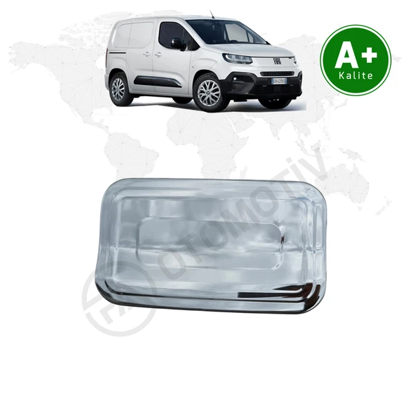 Fiat Doblo Panelvan Krom Depo Kapağı Kaplaması 2024 Model ve Sonrası ürün görseli 1