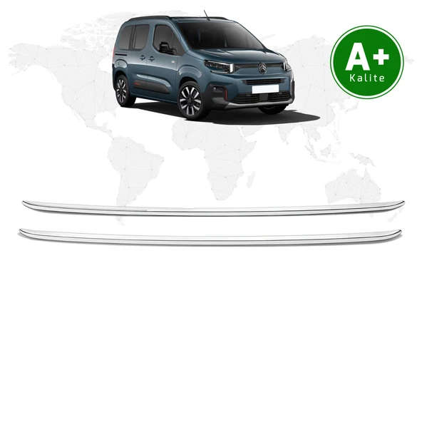 Citroen Berlingo Krom Ön Tampon Çıtası 2024 Model ve Sonrası ürün görseli 1