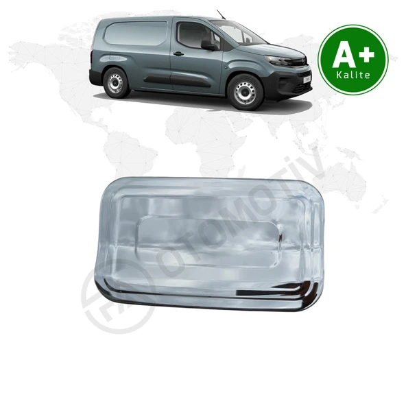 Opel Combo Panelvan Krom Depo Kapağı Kaplaması 2024 Model ve Sonrası ürün görseli 1