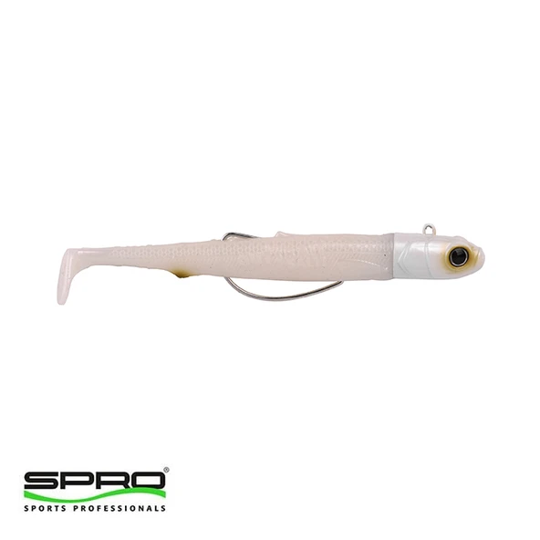 SPRO Gutsbait Tuzlusu Yemi White Minnow 8cm 10G ürün görseli 1