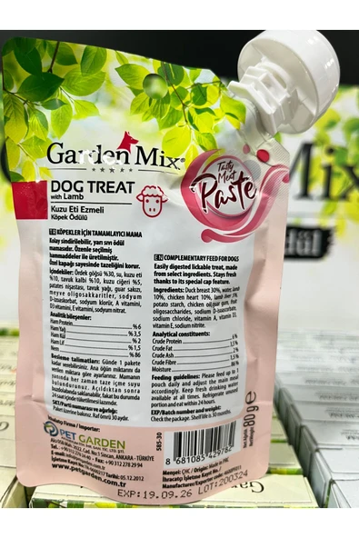 GARDEN MİX KUZU ETİ EZMELİ KÖPEK ÖDÜLÜ 80GR ürün görseli 1