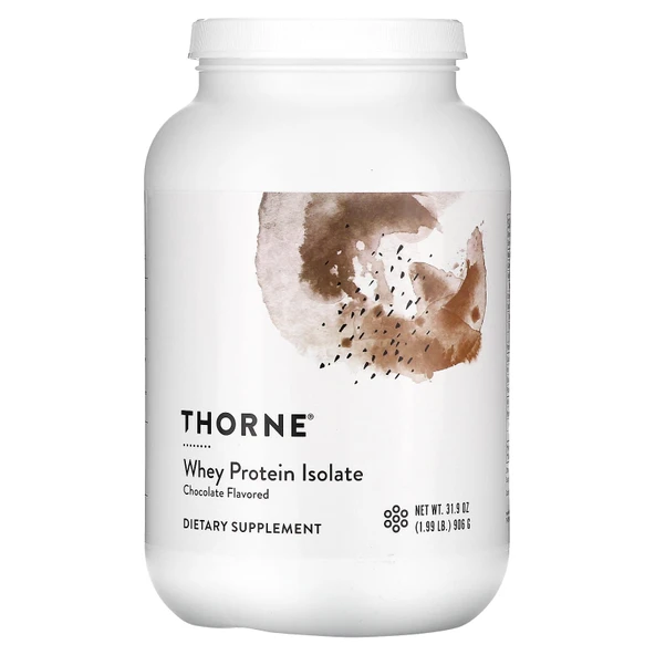 Thorne Peynir Altı Suyu Protein İzolatı Çikolatalı 906 g (1,99 lb) ürün görseli 1