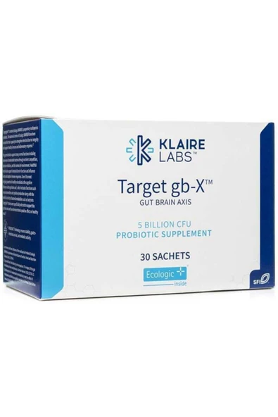 Klaire Labs Target gb-X Probiyotik 30 Saşe ürün görseli 1