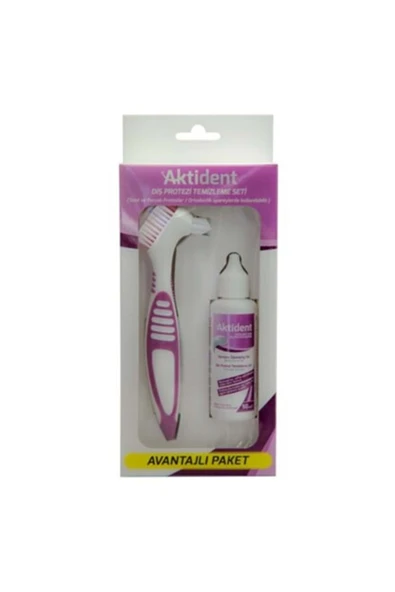 Aktident Protez Diş Temizleme Jeli 50ML ürün görseli 1