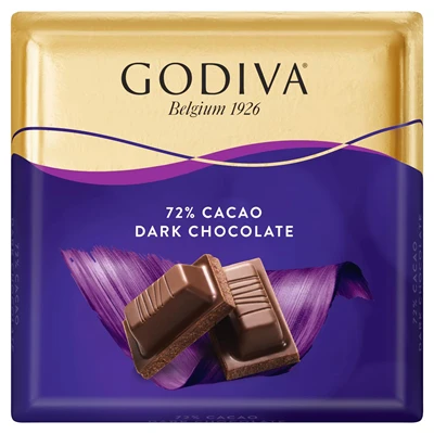 Godıva Tablet Çikolata 60G %72 Bitter 6'li Avantaj Paketi ürün görseli 1