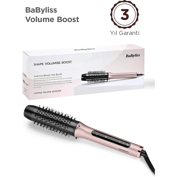 BaByliss HSB200E Volume Boost Termal Saç Fırçası ürün görseli 1