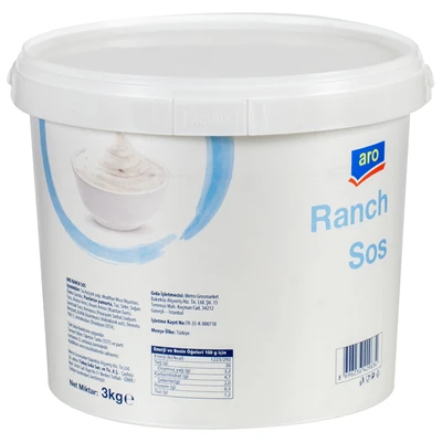 aro Ranch Sos 3 Kg 2'li Ekonomik Paket ürün görseli 1