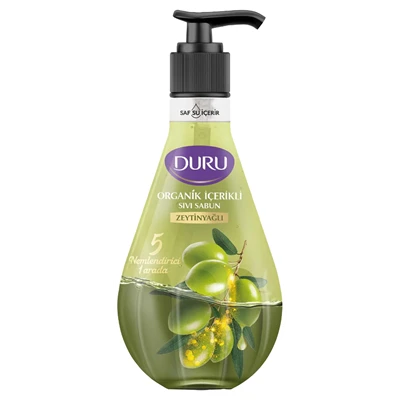 DURU Sıvı Sabun 500 Ml Zeytinyağlı 8'li Avantaj Paketi ürün görseli 1
