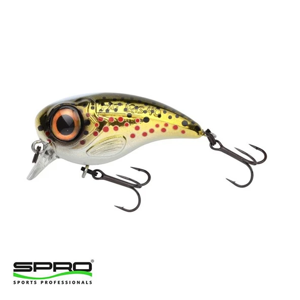 SPRO Fat Irıs 4CM 5,3G Brown Trout Sert Yem ürün görseli 1