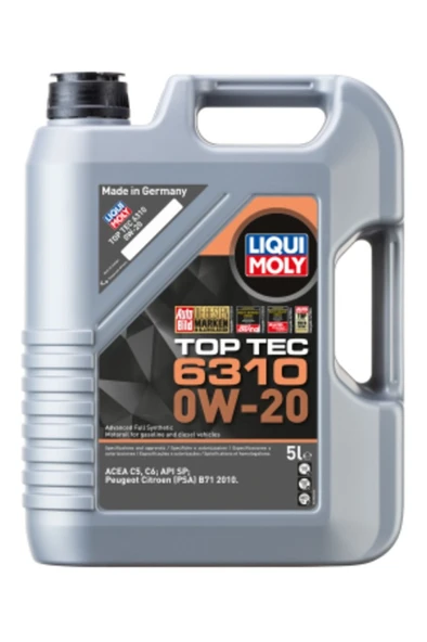Top Tec 6310 0W-20 (5 Litre) ürün görseli 1