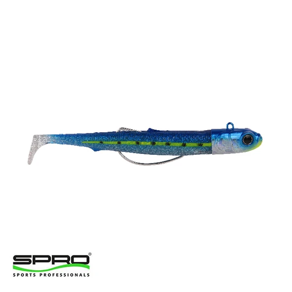 SPRO Gutsbait Tuzlusu Yemi Mavi Minnow 8cm 15G ürün görseli 1