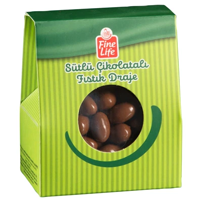Fıne Lıfe Sütlü Draje 100 G Fıstık 2'li Ekonomik Paket ürün görseli 1