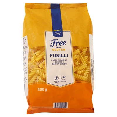 METRO Chef Glutensiz Makarna 500 G Fusilli 5'li Avantaj Paketi ürün görseli 1