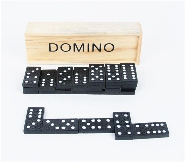 Ahşap Domino Seti - Resim 4