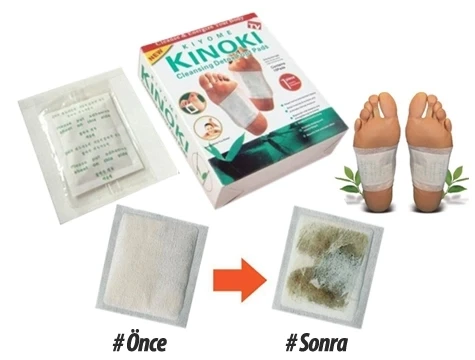 Detox Ayak Bandı (10 Adet) Paket ürün görseli 1
