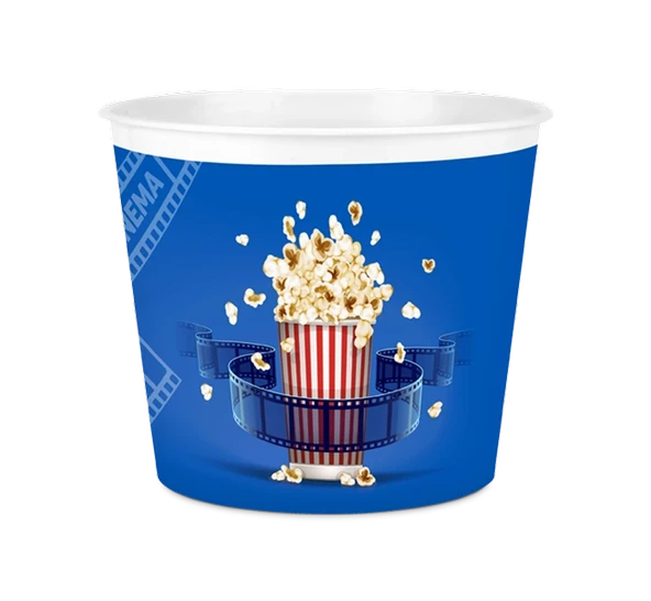 Popcorn Mısır Kovası Dekoratif - Resim 4