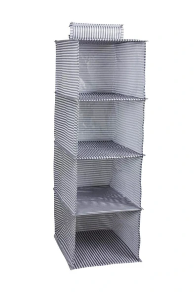 4 Gözlü Dolap Organizer Zebra Model - Resim 2