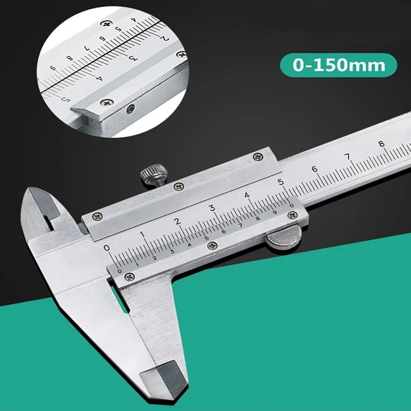 Kumpas - Çelik Kumpas 0,01 Mm - 150mm 6inc - Resim 2