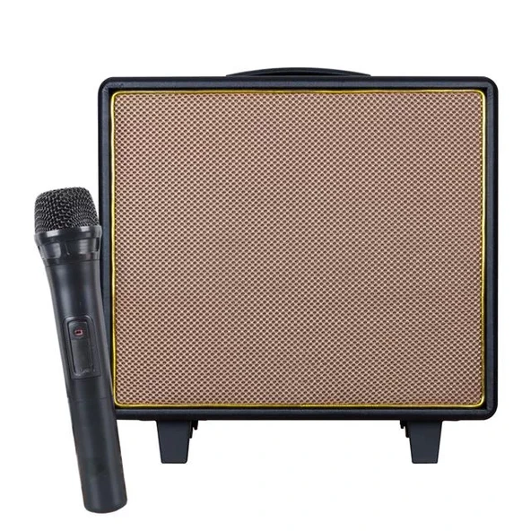Shile Gt-10 El Mikrofonlu Usb/Sd/Bt Taşınabilir Hoparlör ürün görseli 1