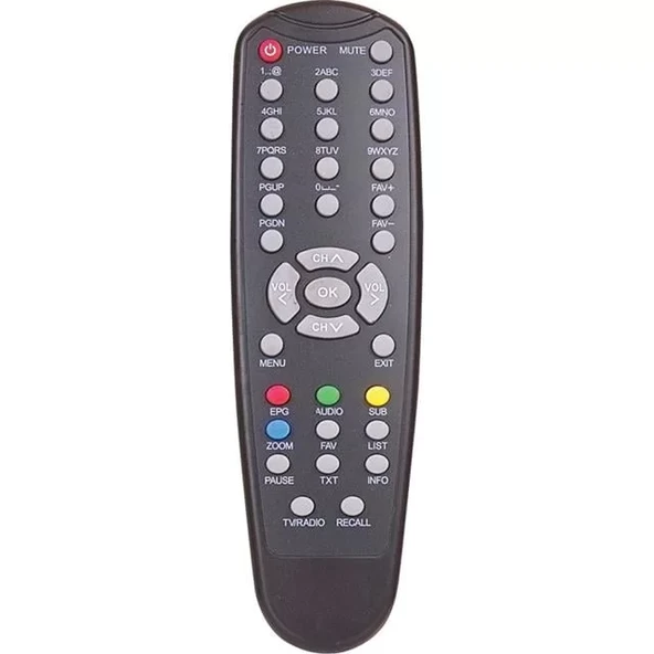 Hiremco Seoul F1 - F15 -Inpax X-2007 Fta Uydu Alıcı Kumandası ürün görseli 1