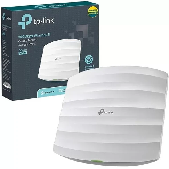 Tp-Link Eap115 300 Mbps N Tavan Tipi Access Point - Resim 3