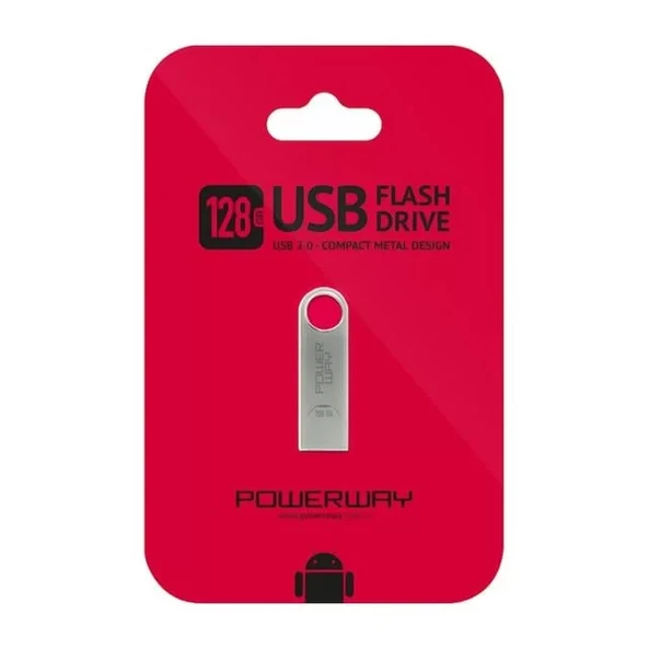 Pw-128 128 Gb Usb 2.0 Flash Bellek ürün görseli 1
