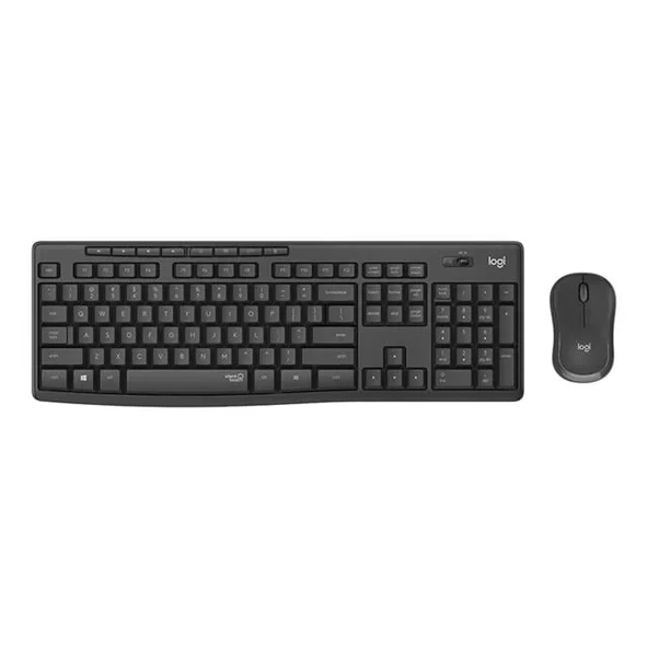 Mk295 Q Tr Siyah Klavye Mouse Set ürün görseli 1