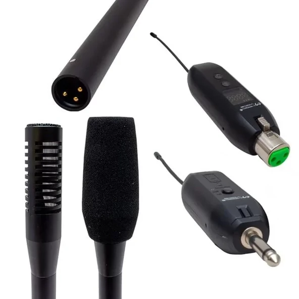 Magicvoice Mv-19603 Uhf Kamera Mikrofon - Resim 2