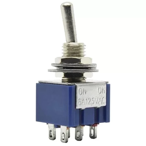 Ic-144 On-On Ø6Mm Toggle Switch Mts-202 ürün görseli 1